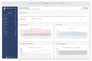 Monitoring container resources with Portainer