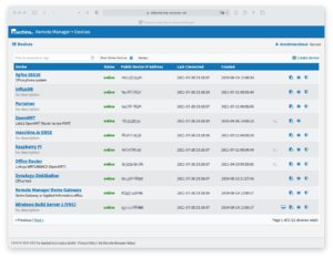 macchina.io Remote Manager Devices