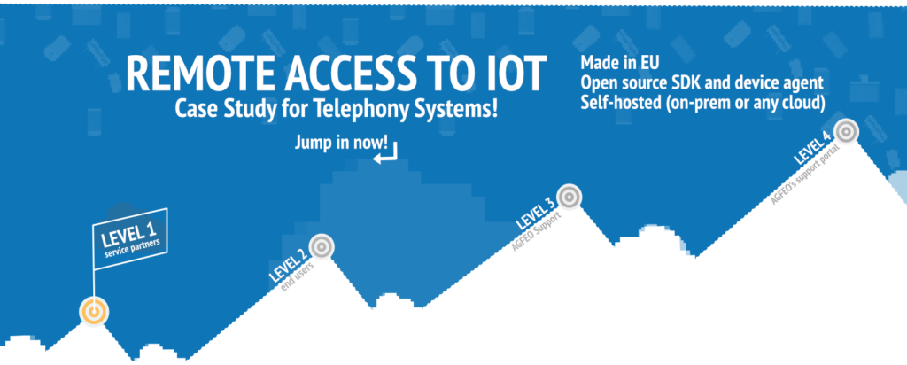 Remote Access To IoT PBX for Service Partners